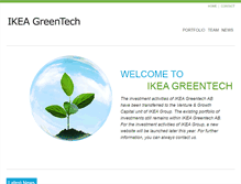 Tablet Screenshot of ikea.greentechab.com
