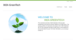 Desktop Screenshot of greentechab.com